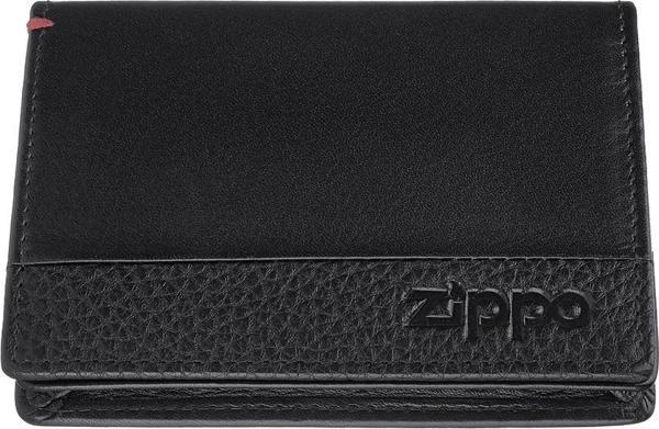 Zippo RFID Bloklamalı Nappa Deri Kartvizitlikli Cüzdan - Siyah - Image 1
