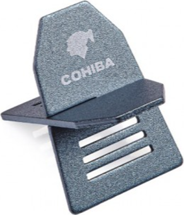Cohiba Katlanır Puro Tutucu / Puro Sehpası Standı - Gri - Image 1