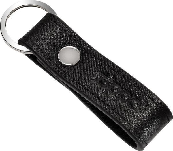 Zippo Saffiano Deri Anahtarlık - Siyah - Image 1