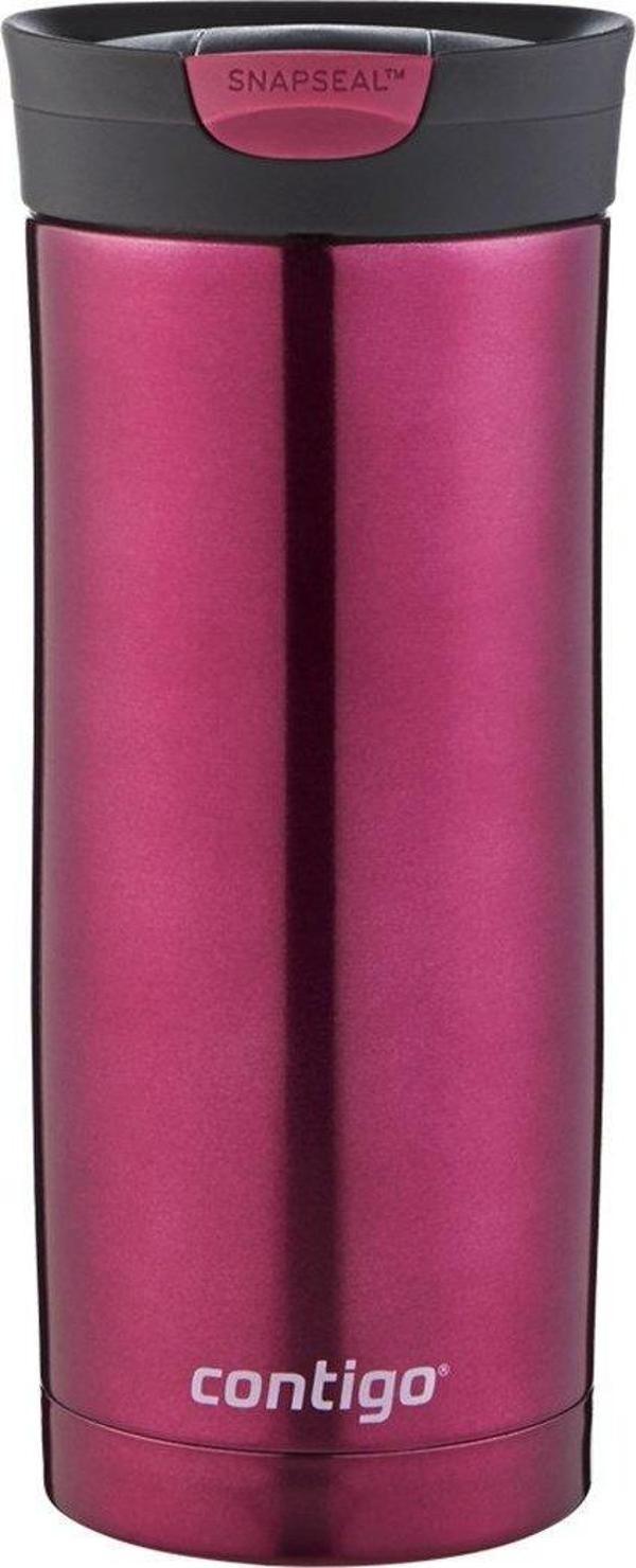 Contigo Huron Pro Snapseal Termos Bardak 470ML - Pembe - Image 1