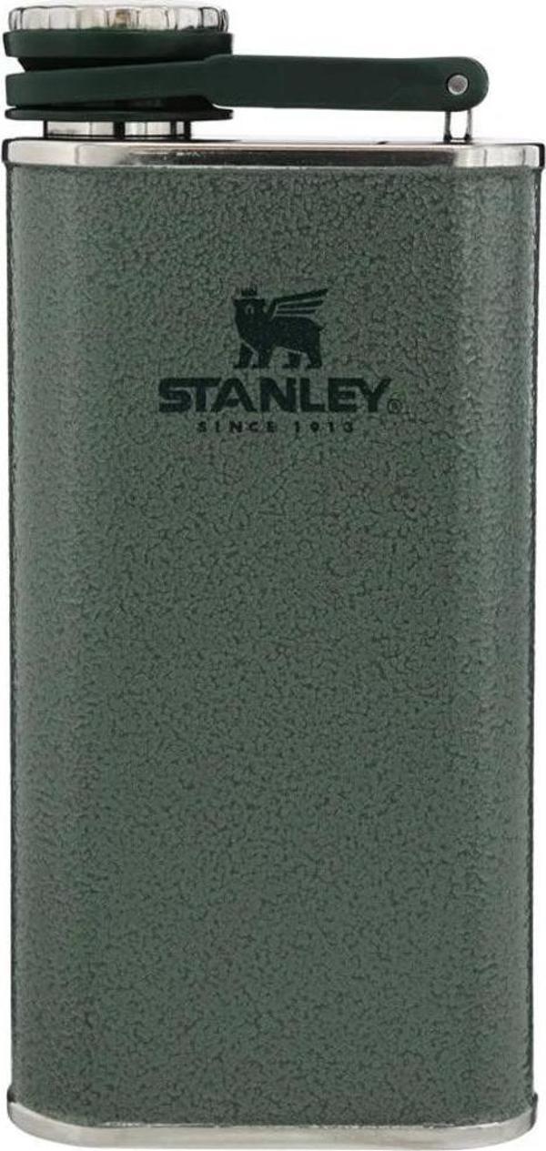 Stanley Klasik Paslanmaz Çelik Cep Matarası 0,23 Lt - Hammertone Green - Image 1