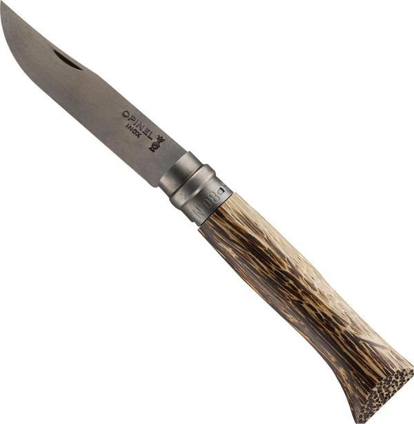 Opinel Palmier No 8 Guyana Ahşap Saplı Paslanmaz Çelik Çakı - Image 1