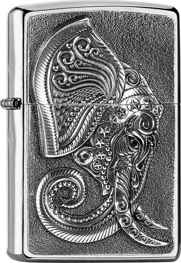 Zippo Elephant Head Dizayn Çakmak - Image 1