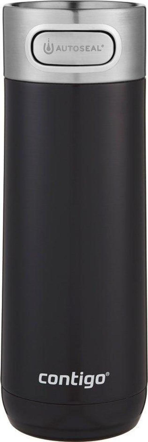 Contigo Luxe Autoseal Termos Bardak 470ML - Siyah - Image 1