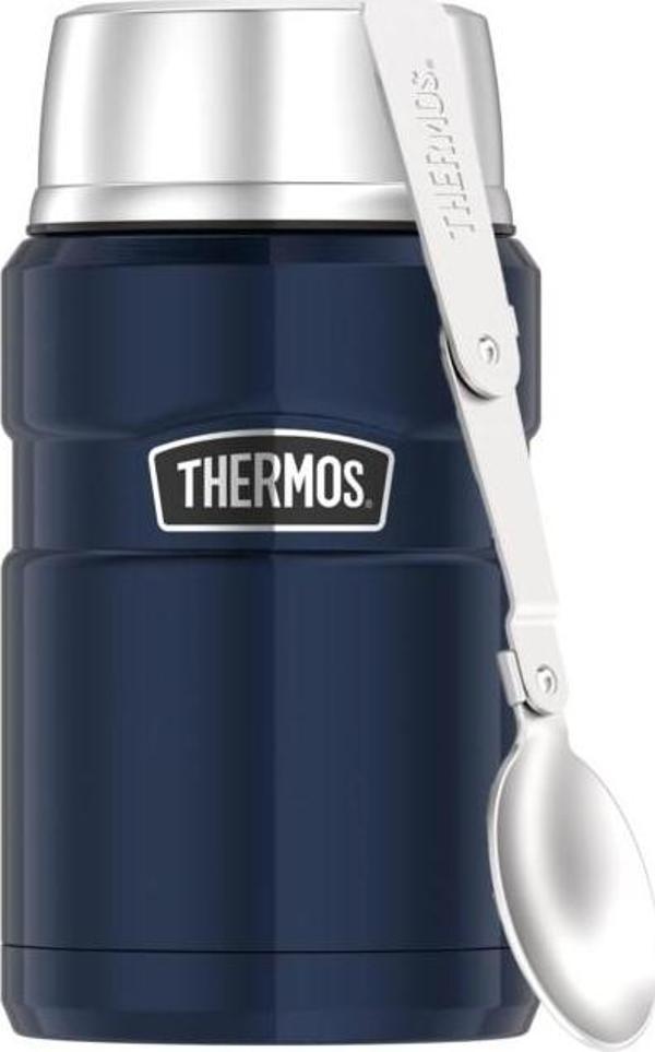 Thermos SK3021 Stainless King Yemek Termosu 0,71L - Midnight Blue - Image 1