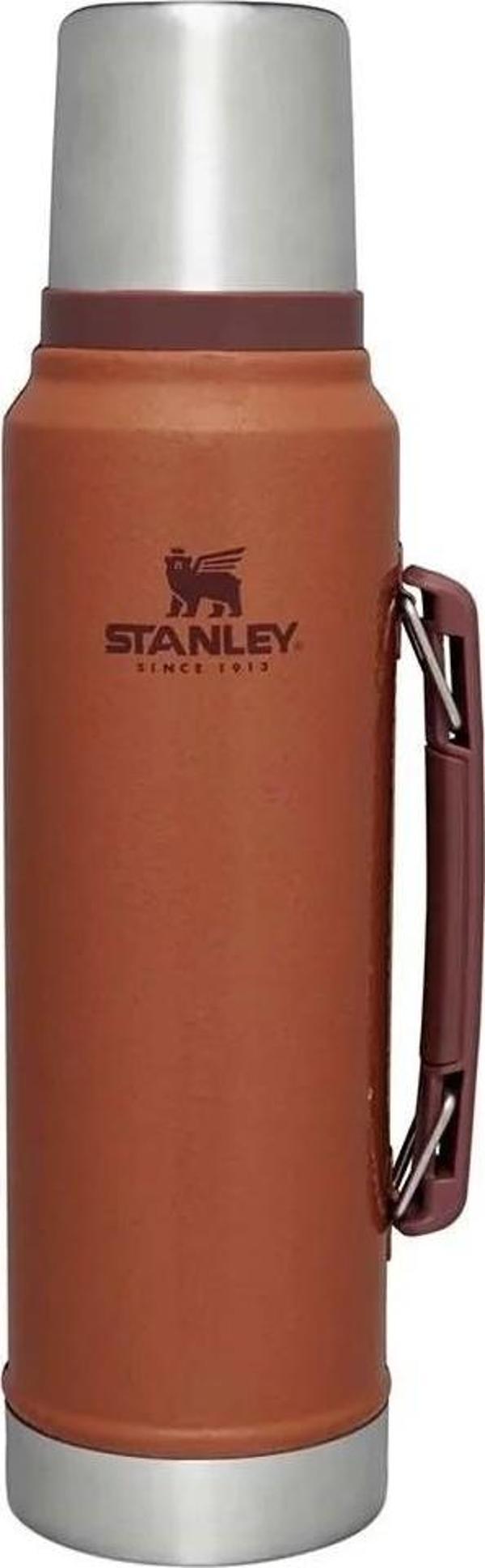 Stanley Legendary Klasik Vakumlu Paslanmaz Çelik Termos 1LT - Hammertone Clay - Image 1