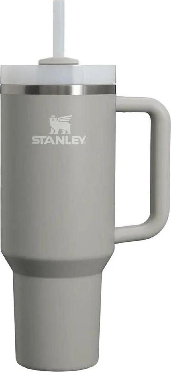 Stanley Quencher Pipetli Termos Bardak 1.18 Lt - Ash - Image 1