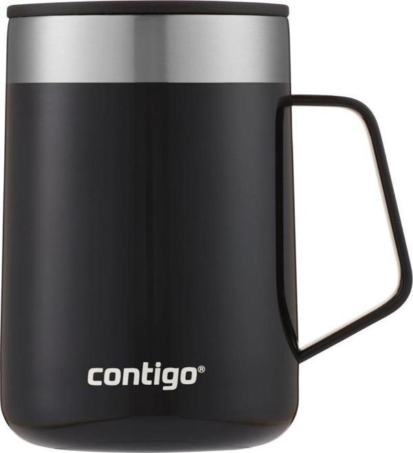 Contigo Streeterville Vakumlu Masa Kupası 420ml - Siyah - Image 1