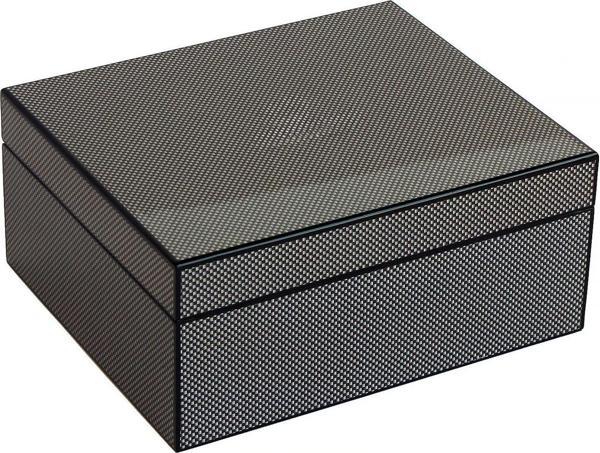 Humidor/Puro Saklama Kutusu - Karbon Fiber Desen - Image 1