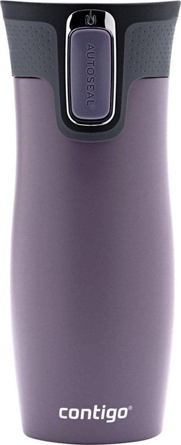 Contigo Westloop Autoseal Termos Bardak 470ML - Mor - Image 1