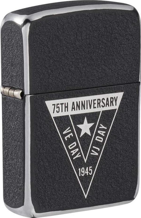 Zippo WWII 1945 75. Yıl Zafer Yıldönümü Anma/75th Anniversary Commemorative Edition Çakmak - Image 1