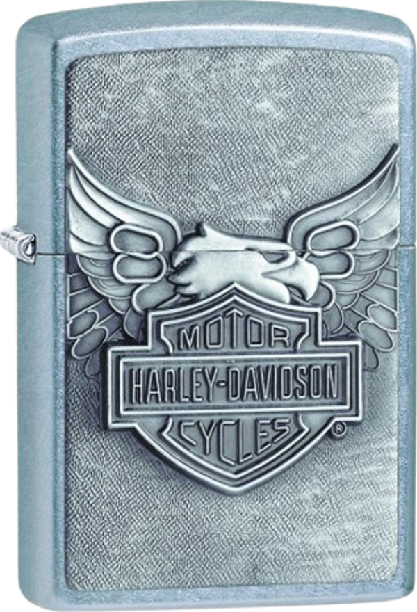 Zippo Harley Davidson Iron Eagle Dizayn Çakmak - Image 1