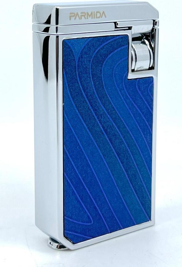 Parmida Çift Torch Puro Çakmağı - Lacivert/Gümüş - Image 1