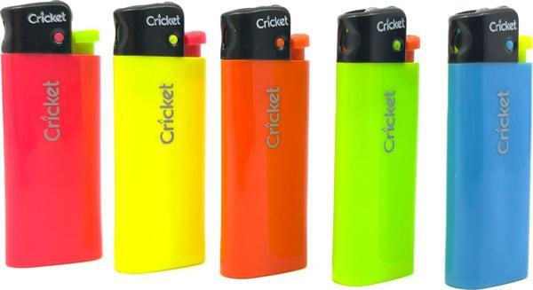Cricket Renkli Cep Boy/Pocket - Taşlı Çakmak 5'li SET No:4 - Image 1