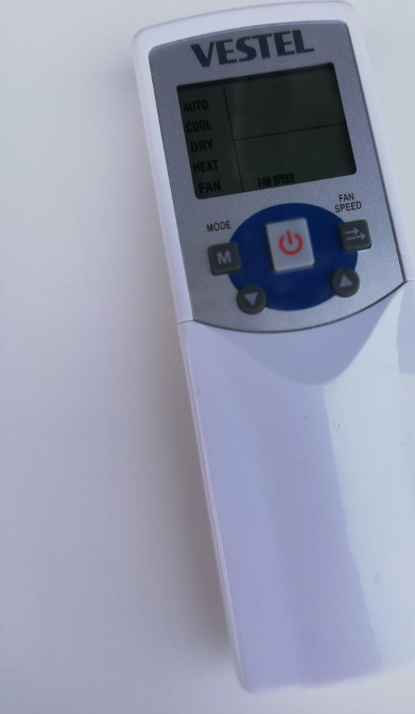 Vestel Vega Plus İnverter G122 Klima Kumandası - Image 1