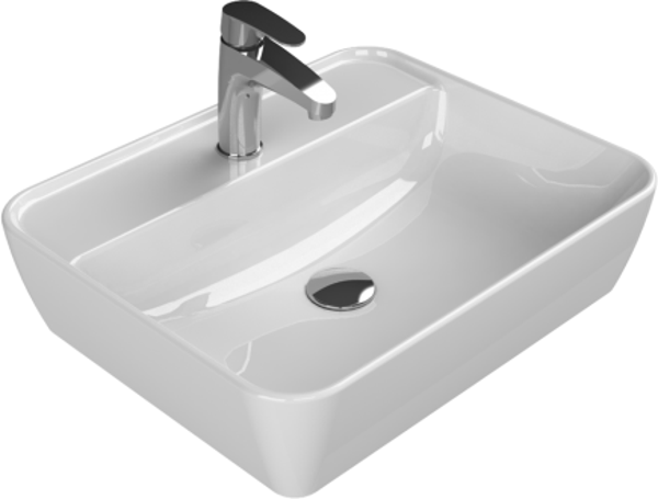 One Tezgah Ustu Lavabo Lavabo 5545 Cm (B.Delıklı) - Image 1