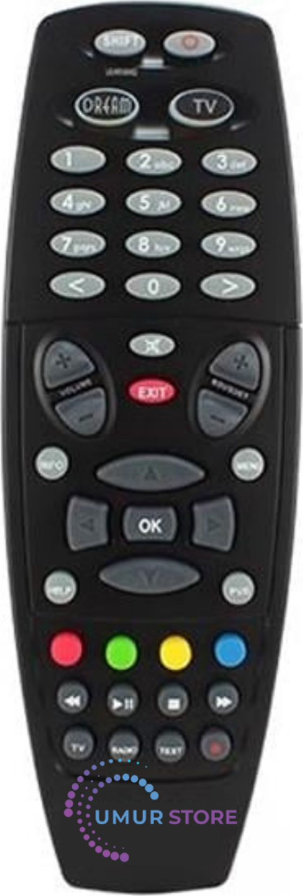 Dreambox DM 100-600-6000-7020-7025-8000-800 Uydu Kumandası - Image 1