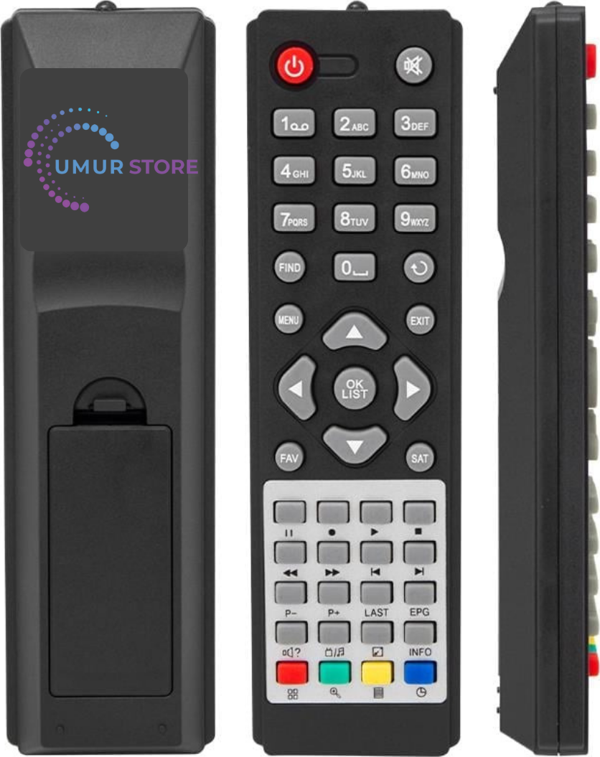 Mersat SD Mini Uydu Alıcı Kumandası - Image 1