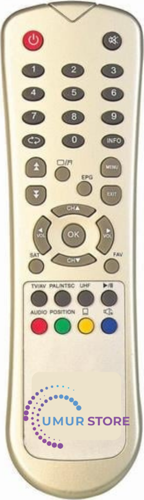 Trident 4500-6000 Uydu Alıcı Kumandası - Image 1