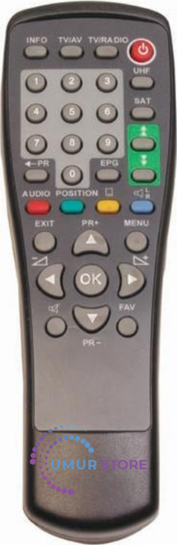 Goldmaster 7100-7500-8500-8000-8210-10210 Uydu Kumandaları - Image 1