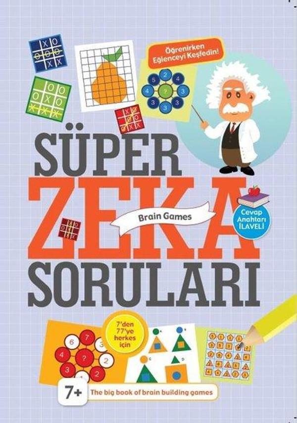 Süper Zeka Soruları-Mavi Kitap 3 - Koloni Çocuk Yayınları - Image 1