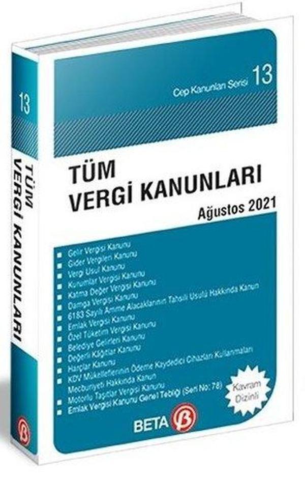 Tüm Vergi Kanunları 2021 - Beta Yayınları - Image 1