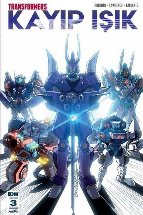 Transformers Kayıp Işık Bölüm 3 Kapak B - Presstij Kitap - Image 1