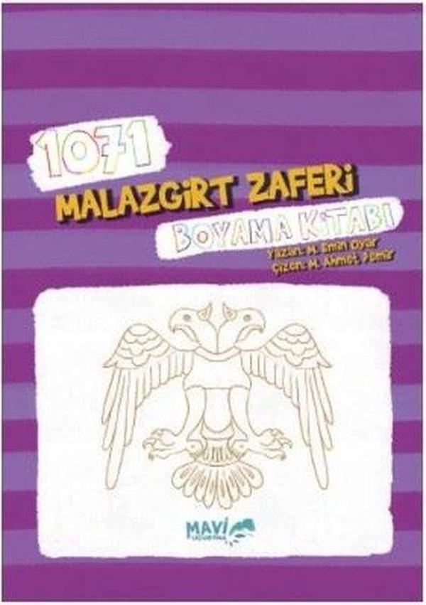 1071 Malazgirt Zaferi Boyama Kitabı - Mavi Uçurtma - Image 1