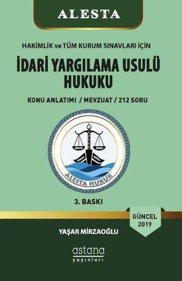 Alesta 2019 İdari Yargılama Usulü Hukuku - Astana Yayınları - Image 1