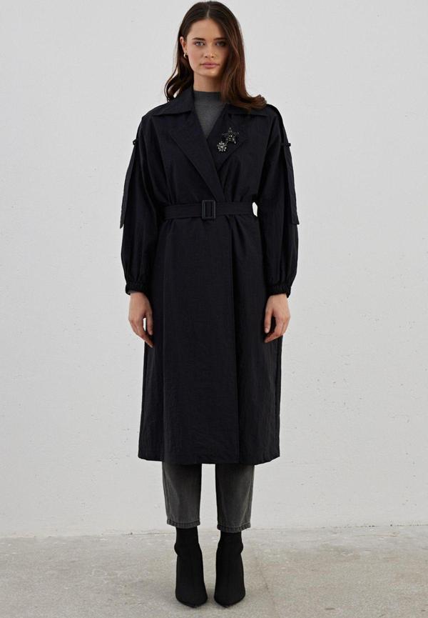Remsa Papatya Trench 738 Siyah - Image 1