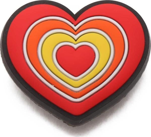 Jibbitz Lights Up Heart Unisex Renkli 10007372-1 - Image 1