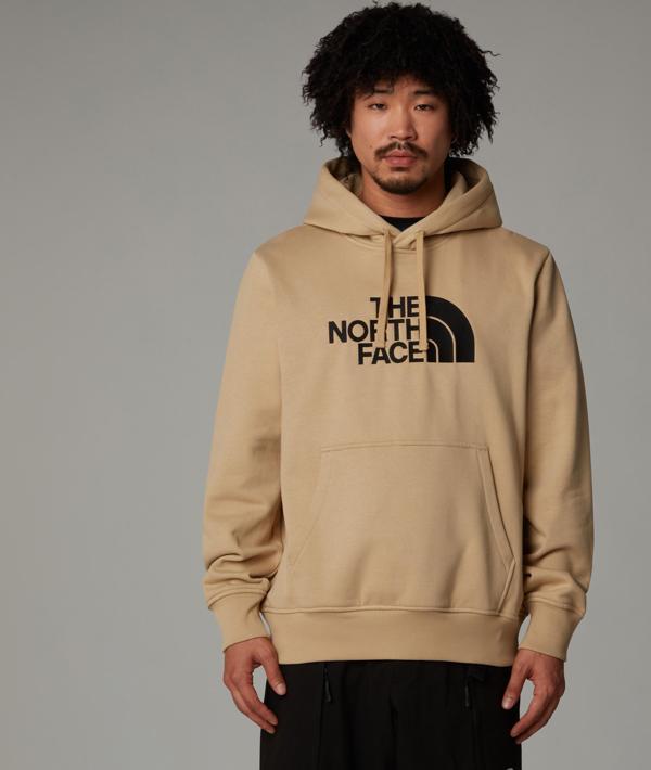 The North Face M Drew Peak Pullover Hoodie Erkek Bej Sweatshirt Nf0a89emlk51 - Image 1