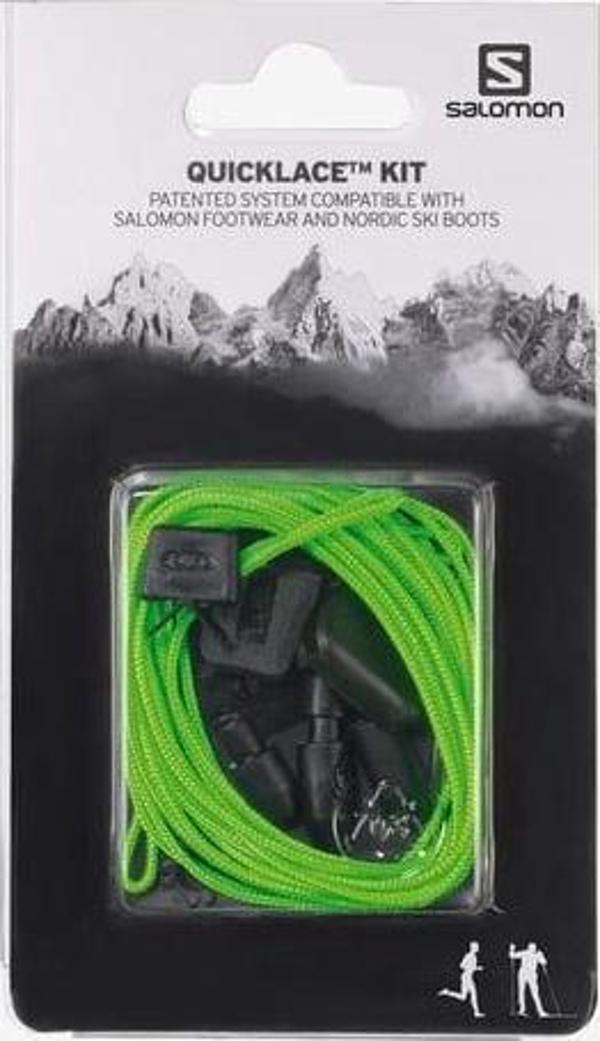 Salomon Quıklace Kıt Unisex Yeşil Bağcık L32667700 - Image 1