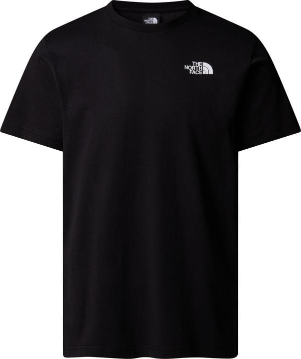 The North Face M Vertıcal Ss Tee Erkek Siyah Tshirt Nf0a89fpjk31 - Image 1