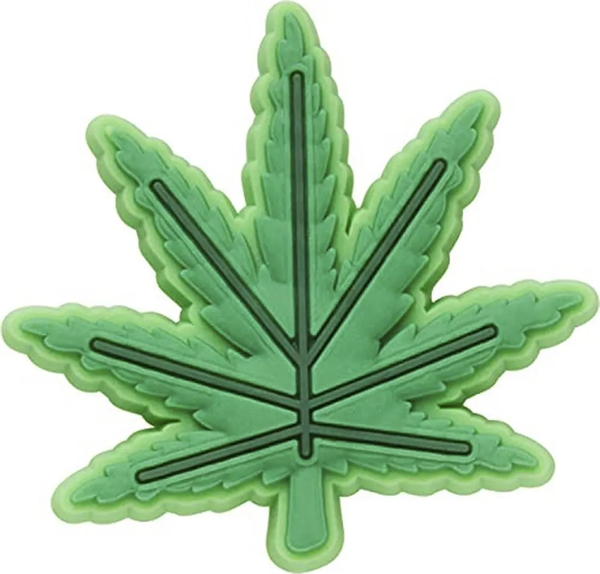 Jibbitz Hemp Leaf Unisex Renkli 10008153-1 - Image 1