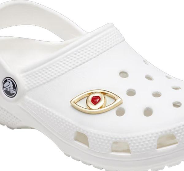 Jibbitz Heart Eye Unisex Renkli 10014658-1 - Image 1