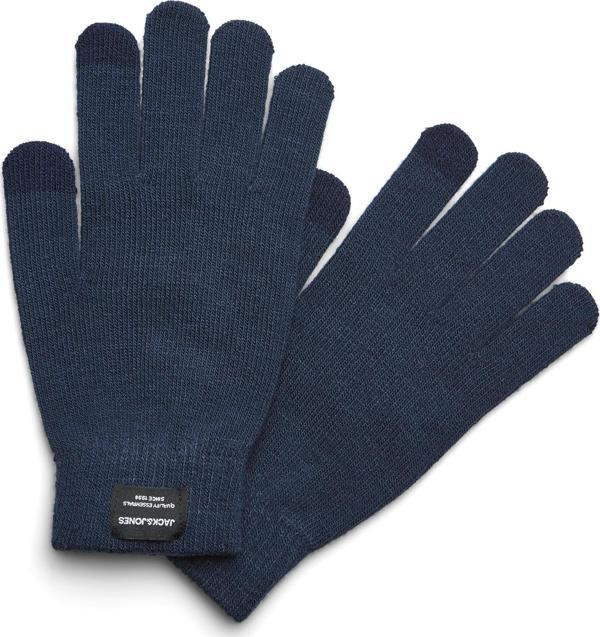 Jack Jones Henry Knit Gloves Erkek Lacivert Eldiven 12158446-04 - Image 1