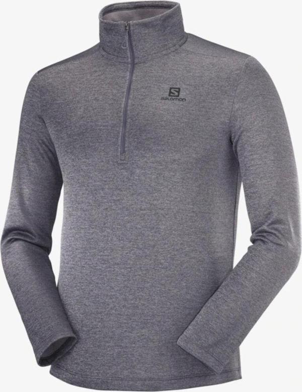 Salomon Transition Hz Mid M Erkek Bej Sweatshirt Lc1579200 - Image 1