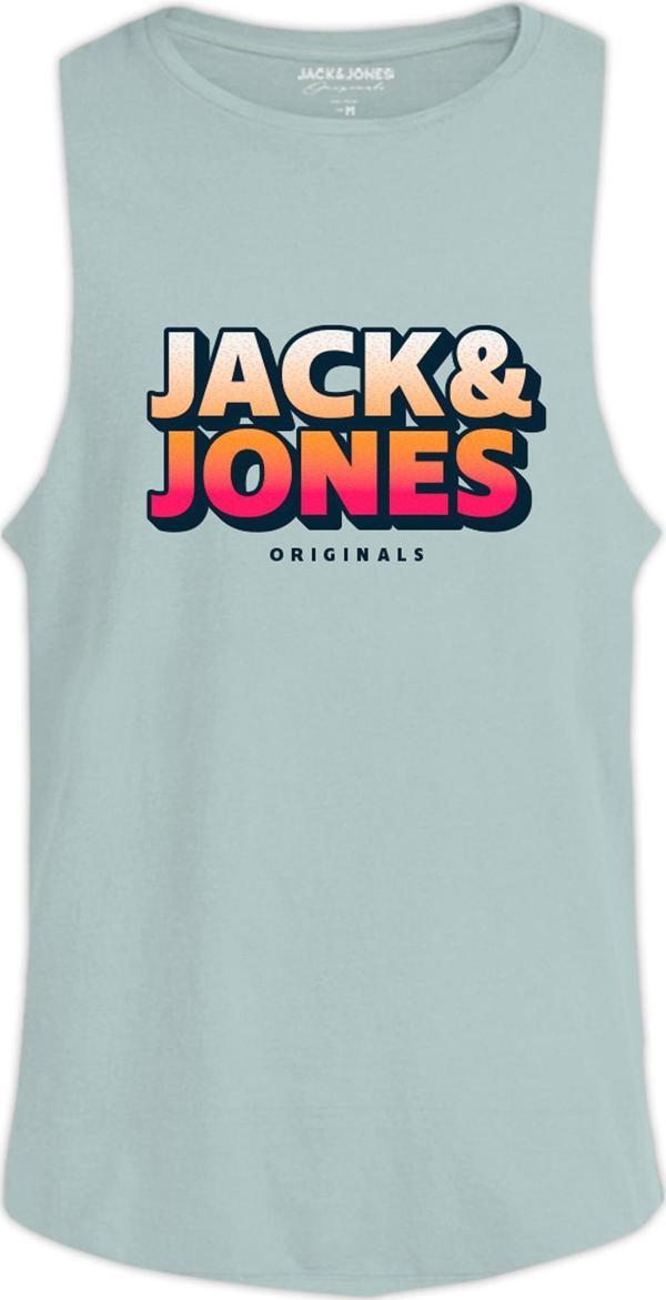 Jack Jones Tone Tank Top Fst Erkek Mavi Atlet 12238134-07 - Image 1