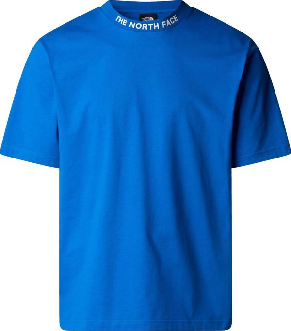 The North Face M Ss Zumu Relaxed Tee Erkek Mavi Tshirt Nf0a87ddt4s1 - Image 1