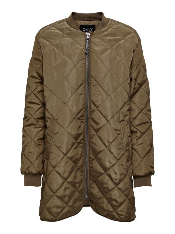 Only Jessıca Quılted Coat Cc Otw Kadin Kahverengi Mont 15295402-15 - Image 1
