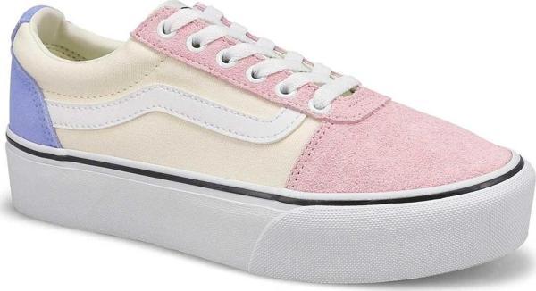 Vans Wm Ward Platform Kadin Mor Spor Ayakkabı Vn0a3tlcbi81 - Image 1