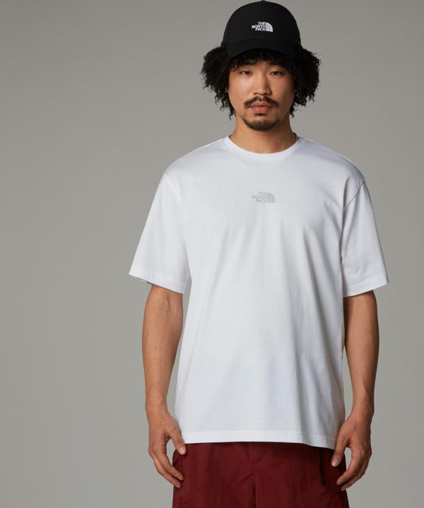 The North Face U Ss Never Stop Relaxed Tee Erkek Beyaz Tshirt Nf0a8c3afn41 - Image 1