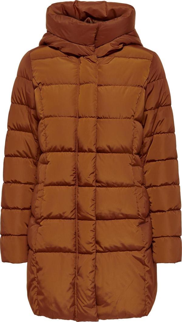 Only Onllına Puffer Coat Cc Otw Kadin Kahverengi Mont 15304782-15 - Image 1