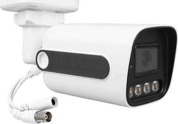 Plato PL-29098 5MP 2.8MM 4 Warmled Fullcolor Plastik Kasa AHD Analog Bullet Güvenlik Kamerası - Image 1