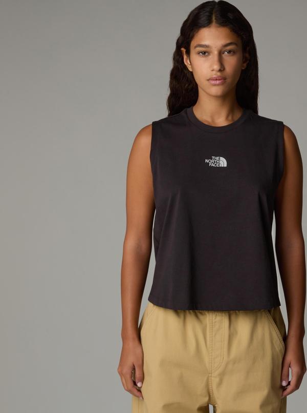 The North Face W Never Stop Relaxed Tank Kadin Siyah Tshirt Nf0a8c3ejk31 - Image 1