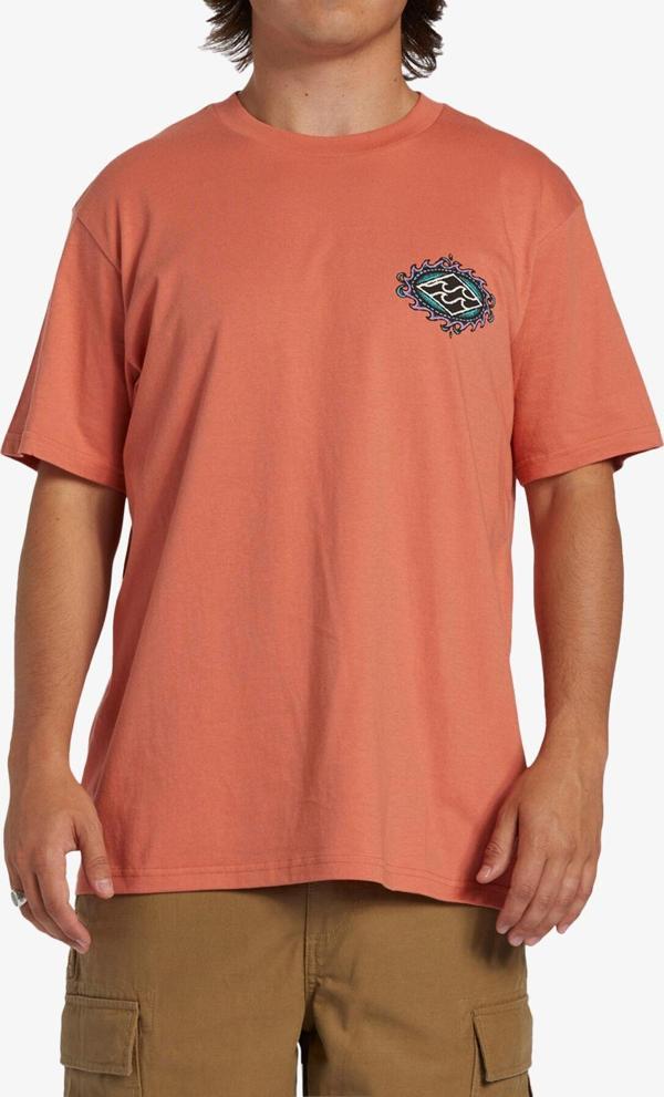 Billabong Crayon Wave Tees Erkek Turuncu Tshirt Abyzt02255-31555 - Image 1