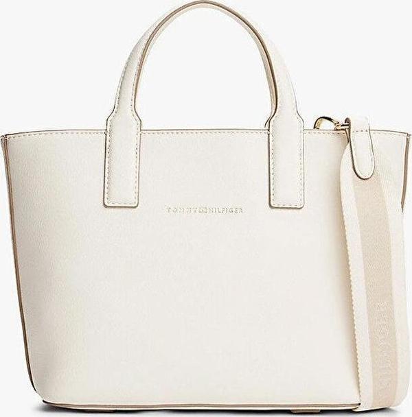 Tommy Hilfiger TH LOGOTAPE MINI TOTE Kadın Sarı Çanta AW0AW17448Z00 - Image 1