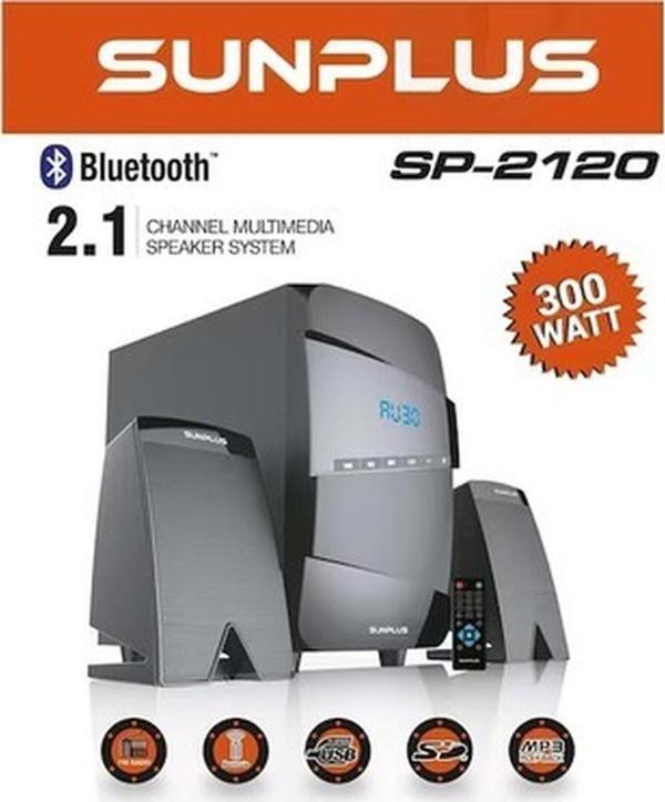 Sunplus SP-2120 Bt/usb/mp3 2+1 Ses Sistemi - Image 1