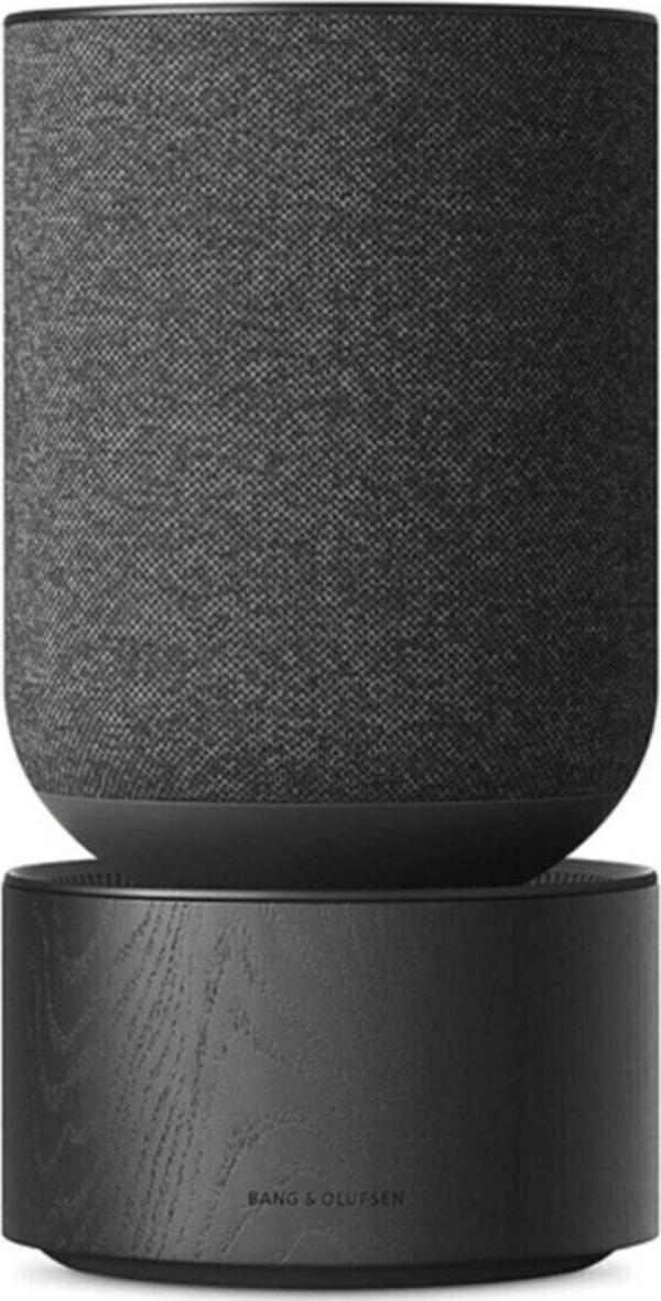 Bang & Olufsen Beosound Balance 360° Hi-Fi Ses, Adaptif Oda Kalibrasyonu, AirPlay 2, Chromecast, Spotify Connect, Multiroom Desteği, Kablosuz Hoparlör –  Siyah / Meşe Ağacı - Image 1